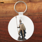 PORTE-CLÉS ARES GREEK WARRIOR DIEU STATUE (Recto)