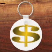 Porte-clés Argent — Dollar américain (Recto)