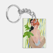 Porte-clés Argent sur son esprit (Devant gauche)