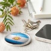 Porte-clés Argentine - Bal de football (Côté)