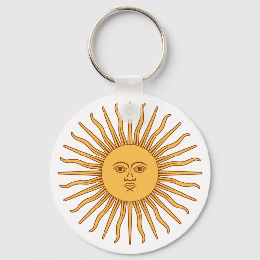 Porte-clés Argentine Sol de Mayo (Recto)