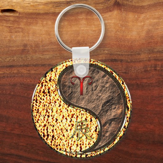 Porte-clés Aries & Earth Dragon (Verso)