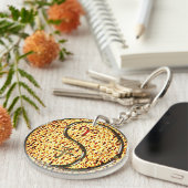 Porte-clés Aries et rat de feu (Devant Droit)