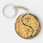 Porte-clés Aries et rat de feu (Devant)