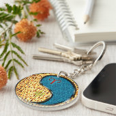 Porte-clés Aries et singe de l'eau (Devant Droit)