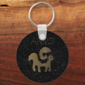 Porte-clés Aries golden (Recto)