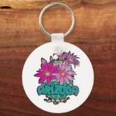 Porte-clés Arizona Cactus Blooms (Recto)