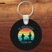 Porte-clés Arizona Desert Cactus Sunset Trip Kids  (Recto)