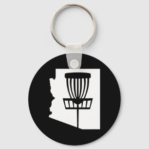 Porte-clés Arizona Disc Golf État Avec Graphique Sket