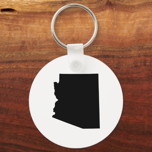 Porte-clés Arizona en noir (Recto)