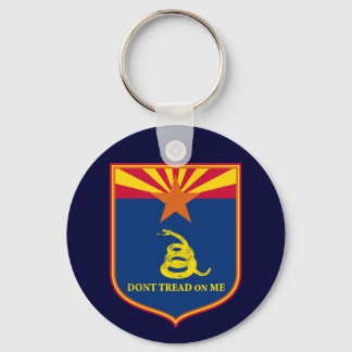 Porte-clés Arizona et Gadsden Flag Shield