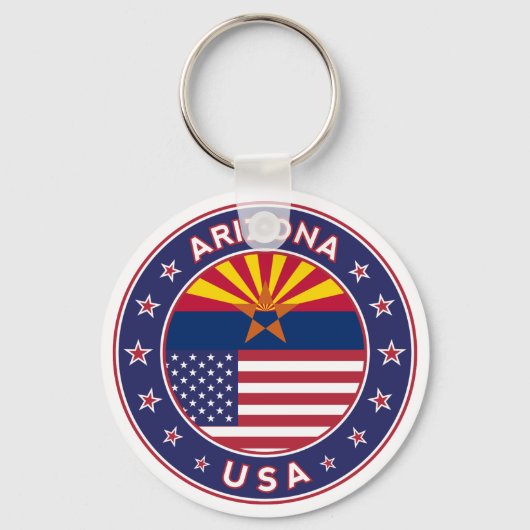 Porte-clés Arizona, États-Unis (Recto)