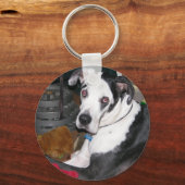 Porte-clés Arlequin Great Dane (Recto)