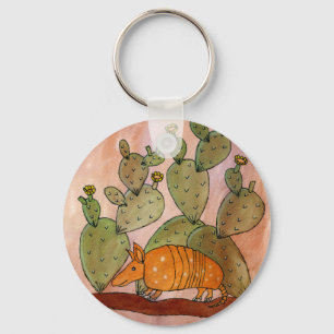 Porte-clés Armadillo du Texas