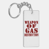 Porte-clés Arme De Destruction Du Gaz (Devant gauche)