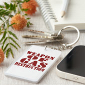 Porte-clés Arme De Destruction Du Gaz (Devant droit)