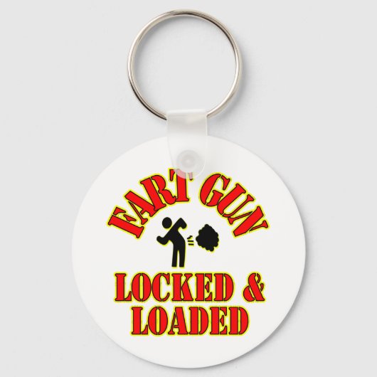 Porte-clés Arme de panier verrouillée et chargée (Recto)