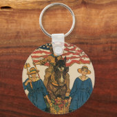 Porte-clés Armée de terre féminine (Recto)