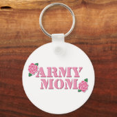 Porte-clés Armée maman rose Roses (Recto)