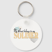 Porte-clés armée mon coeur1 (Recto)