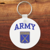 Porte-clés Armée suédoise (Recto)