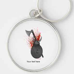 Porte-clés Armes De Guerre Vikings Et Glacée De Sang