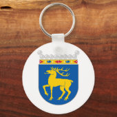 Porte-clés Armoiries d'Åland AX (Recto)