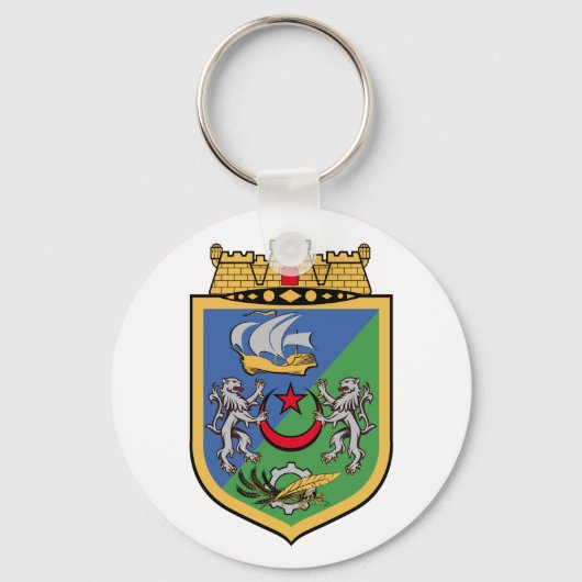 Porte-clés Armoiries d'Alger (Recto)