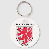 Porte-clés Armoiries de Braunschweig, Allemagne (Recto)