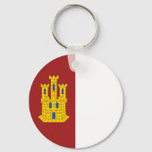 Porte-clés Armoiries de Castilla La Mancha - Espagne (Verso)