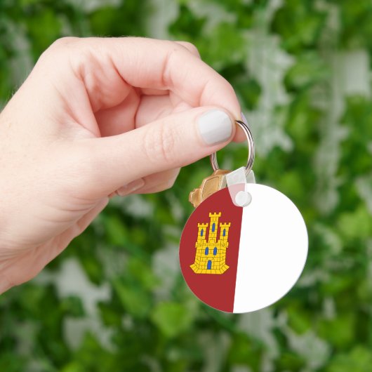 Porte-clés Armoiries de Castilla La Mancha - Espagne (main)