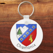 Porte-clés Armoiries de Chamonix (Recto)