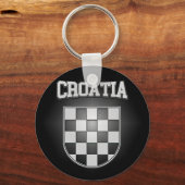 Porte-clés Armoiries de Croatie (Recto)