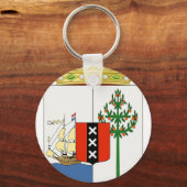 Porte-clés Armoiries De Curaçao (Recto)