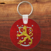 Porte-clés Armoiries de Finlande (Verso)