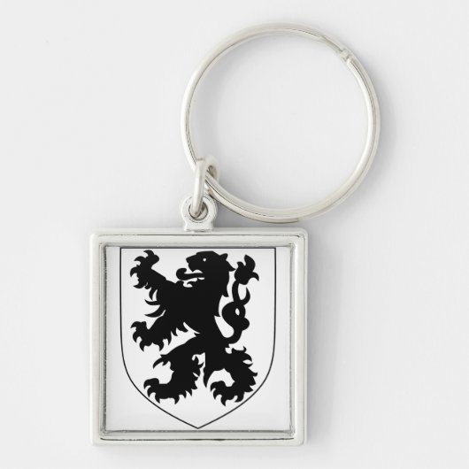 Porte-clés Armoiries de Flandre (Devant)