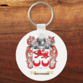 Porte-clés Armoiries de Kavanagh (crête de famille) (Recto)