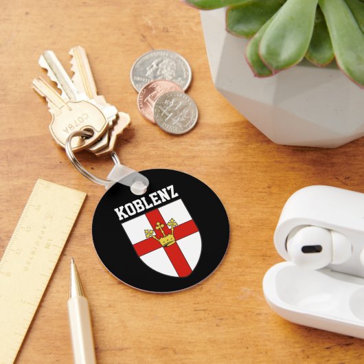 Porte-clés Armoiries de Koblenz, Allemagne (Bureau)