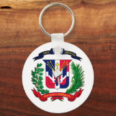 Porte-clés Armoiries de la République dominicaine (Recto)