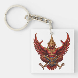 Porte-clés Armoiries de la Thaïlande drapeau national symbole