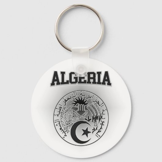 Porte-clés Armoiries de l'Algérie (Recto)