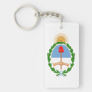Porte-clés Armoiries de l'Argentine pays symbole emblème drap
