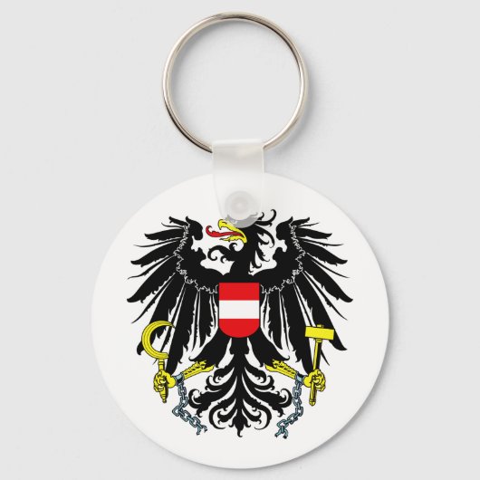 Porte-clés Armoiries de l'Autriche (Recto)