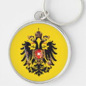 Porte-clés Armoiries de l'Empire autrichien Bouton (Devant)