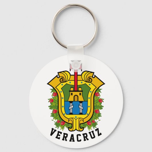 Porte-clés Armoiries de l'État de Veracruz (Mexique) Clé (Recto)