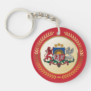 Porte-clés Armoiries de Lettonie