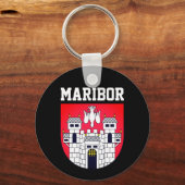 Porte-clés Armoiries de Maribor - SLOVENIE (Recto)