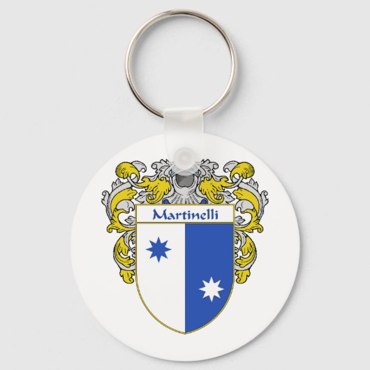 Porte-clés Armoiries de Martinelli (mannequin) (Recto)