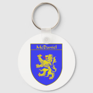 Porte-clés Armoiries de McDaniel/crête de famille