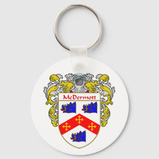 Porte-clés Armoiries de McDermott (moulées)